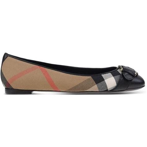 burberry ballet flats black|Burberry loafers women's.